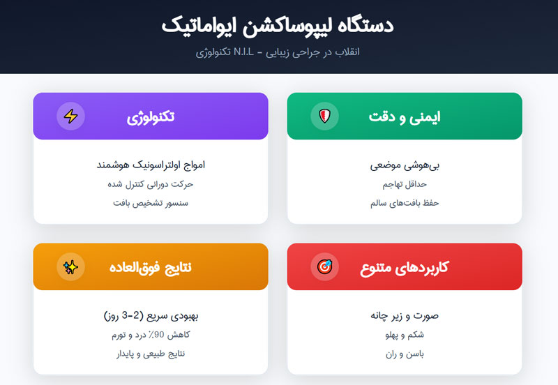 دستگاه لیپوساکشن ایواماتیک